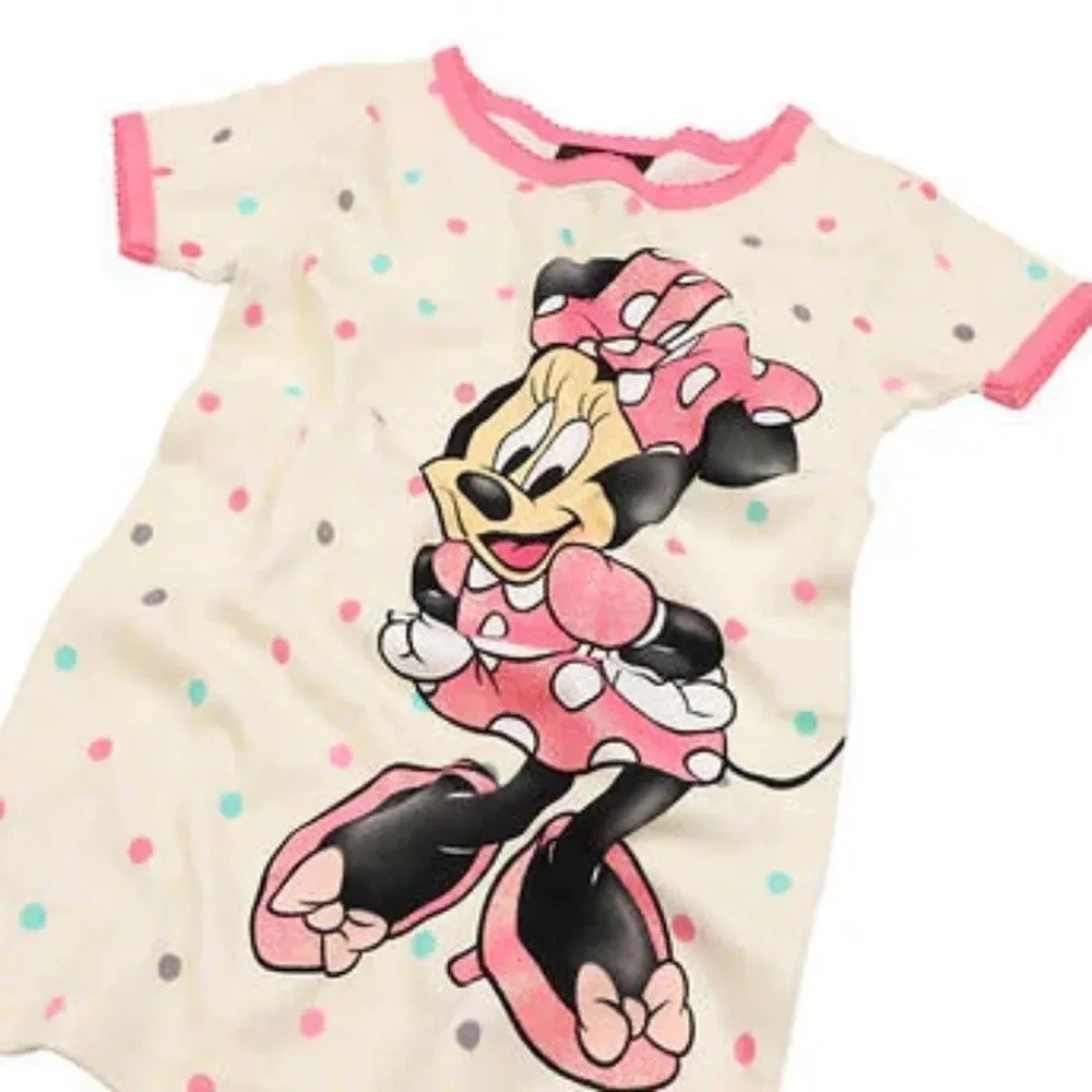 Minnie Kids' 4-piece Cotton PJ Set